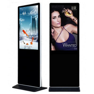 Plancher multi d'intérieur de kiosque de la publicité d'affichage à cristaux liquides de contact d'UHD tenant le Signage de Digital