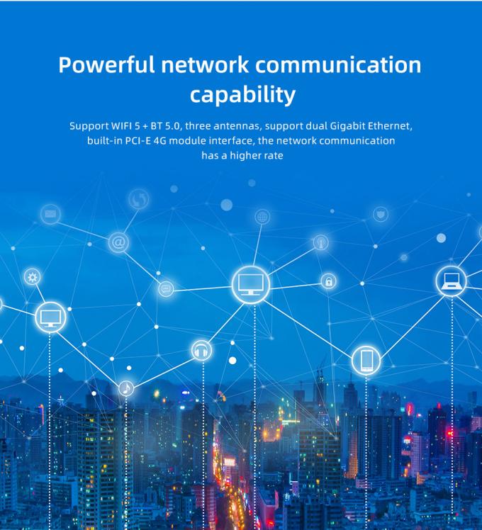 Le lecteur multimédia Android 12 avec support de réseau dual-Ethernet et 4G pour une connectivité rapide et stable 6