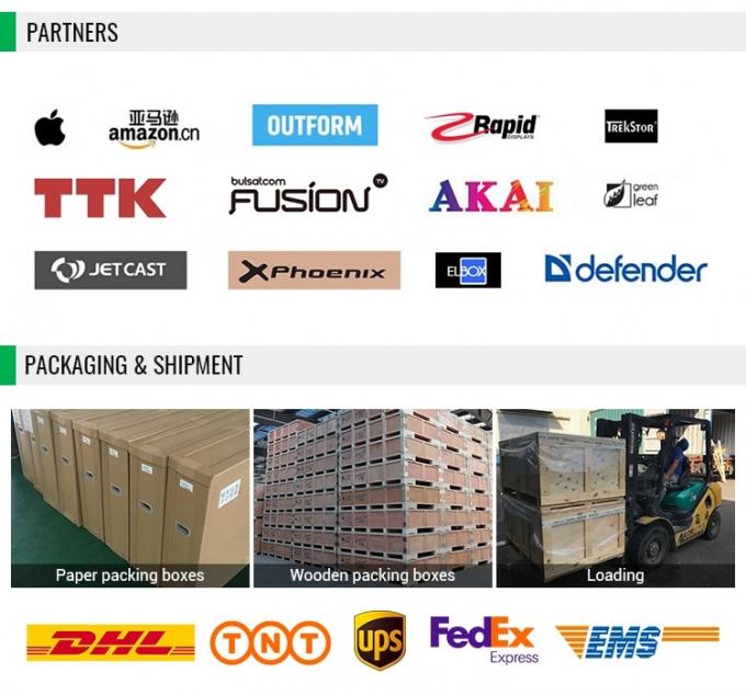 Sunchip RK3288 Le lecteur multimédia tout-en-un haute performance Android OS et affichages interactifs 3