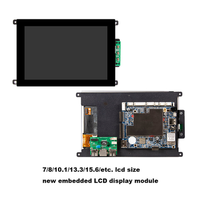 Affichage interactif LCD tactile de 8 pouces Android Board intégré avec plusieurs interfaces réseau et Ethernet
