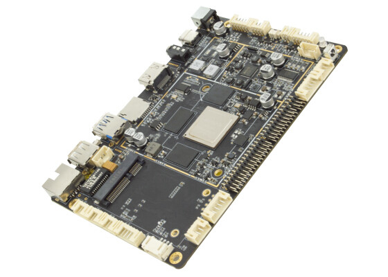 La carte mère industrielle Rockchip Android RK3399 Android 10 OS pour le lecteur multimédia