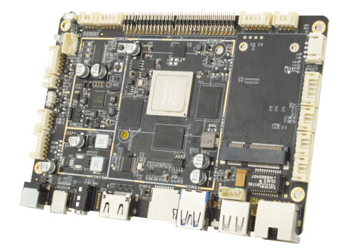 L'informatique examinent l'écran tactile multi d'UART GPIO de mémoire du panneau 4GB RDA 64GB de l'interface RK3399