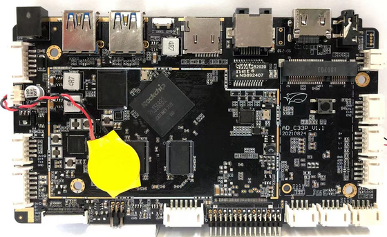 Plaque intégrée RK3588 avec sortie 8K et processeur octa-core pour l'industrie et AD-C58