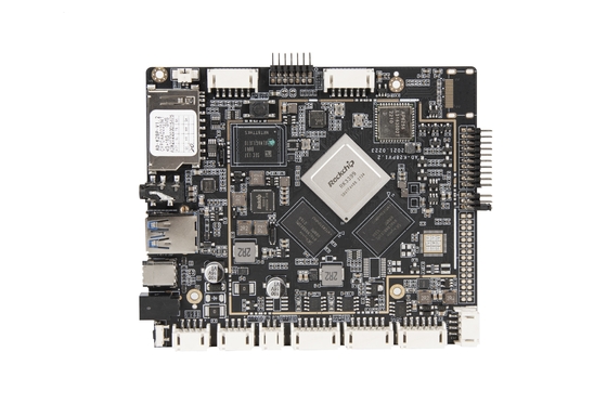 RK3399 Android Embedded Board avec support de tension de l'écran 3.3V/5V/12V et écran tactile capacitif multi-points