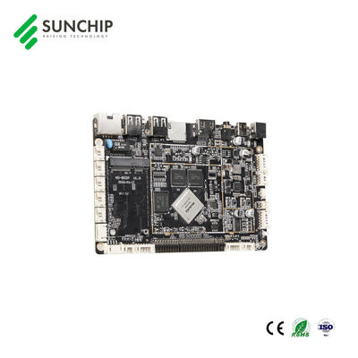 Le pilote LCD de la carte multimédia Pcba RK3288 Android Kit EDP LVDS HD 4k carte mère LCD pour carte système intégrée