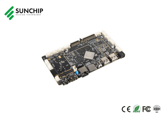 RK3288 carte mère Android 7-10 EDP LVDS Interface Mini carte Android 10/100/1000M carte système intégrée Ethernet