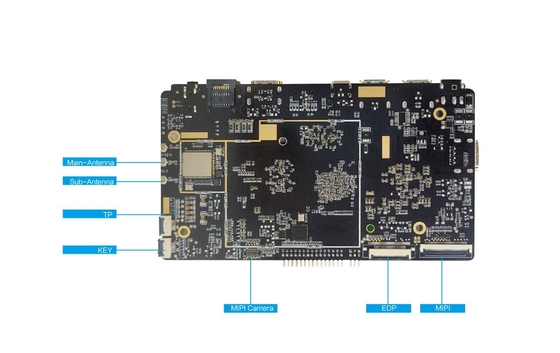 8K a inclus le conseil que Rk3588 Octa creusent l'affichage de Board For Multiplexed de contrôleur d'Android