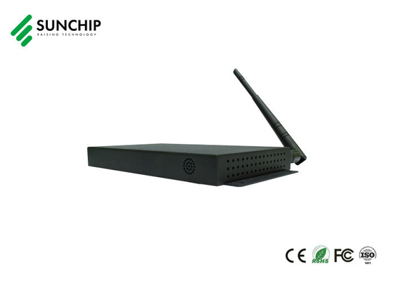 RK3399 Hexa-Core Android 7-10 Gigabit Ethernet Capacité DDR 32GB Signage Box Android Box avec support pour différents écrans HD