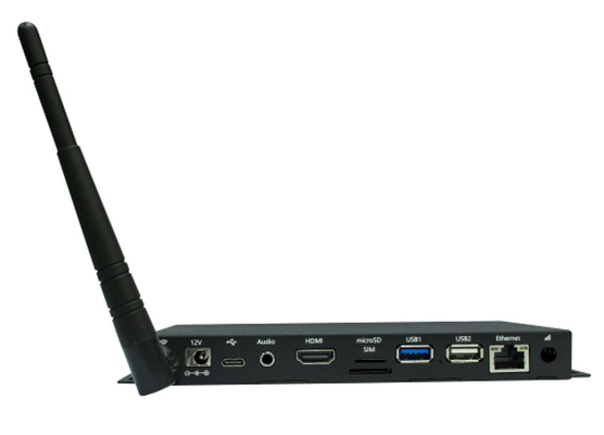Système Android 10 4G PCIE RK3399 Lecteur multimédia avec WIFI BT Gigabit Ethernet pour les tableaux de menus numériques