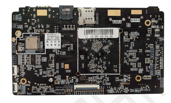 RK3566 Plaques mères industrielles PCBA Android11 Plaques mères intégrées pour robots numériques IA