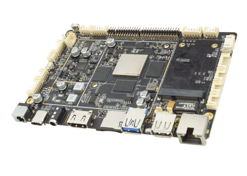 RK3399 carte ARM industrielle à six cœurs 4+32 Go Android 10 OS utilisé pour l'affichage LCD commercial