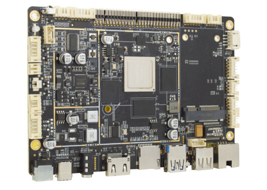 RK3399 carte ARM industrielle à six cœurs 4+32 Go Android 10 OS utilisé pour l'affichage LCD commercial