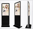 Affichage interactif commercial 49&quot; d'affichage à cristaux liquides de Signage de Digital plancher tenant le kiosque du réseau 4G