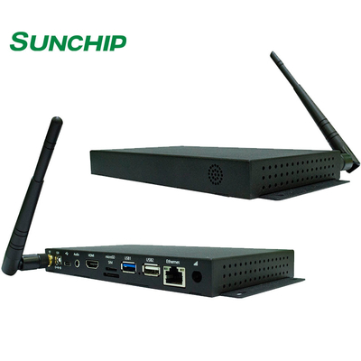 Tableau de système intégré haute définition 4K SUNCHIP Android Box d'affichage d'affichage numérique Noir pour la publicité