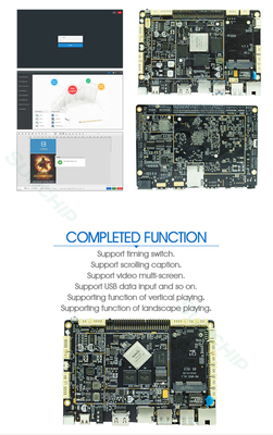 Les cartes intelligentes interactives EMMC de 16 Go avec 1 Go de RAM et Android 4.4 ou supérieur