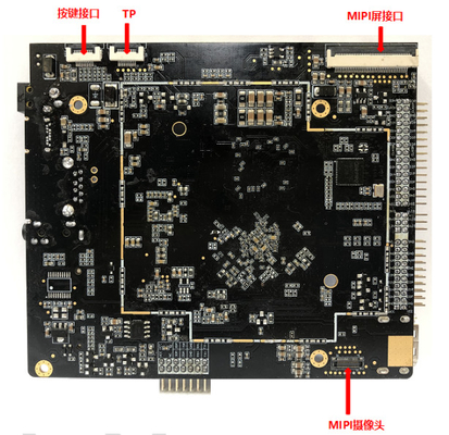 carte ARM intégrée pour contrôle industriel intelligent RK3566 processeur quadricœur système Android 11 interfaces d'affichage multiples
